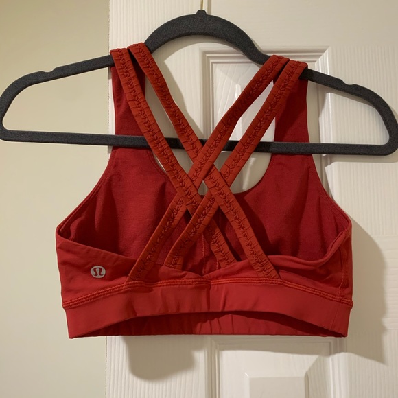 lululemon athletica Tops - RARE 🍋 Lululemon Limited Edition Red Energy Bra